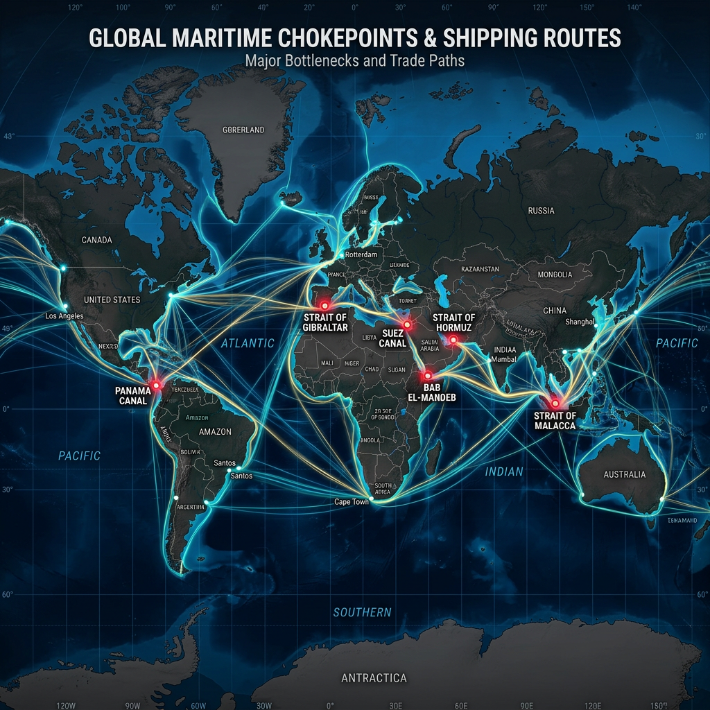 How Strategic Maritime Routes Shape Economic Power: Tatvita Analysts