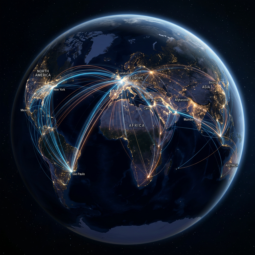 How Wars and Conflicts reshape Migration, Global Demography and Economy