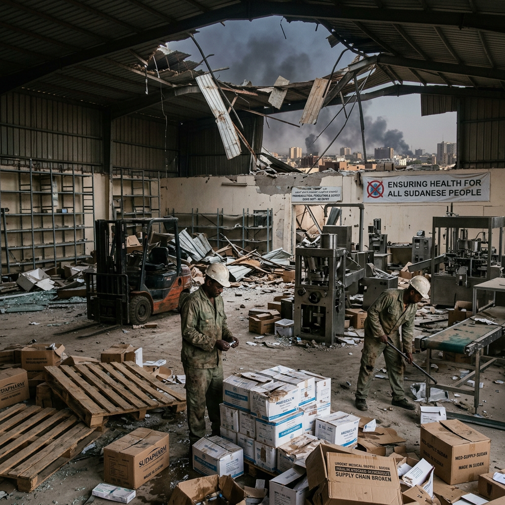 War and the Pharmaceutical Supply Chain: Lessons from Sudan