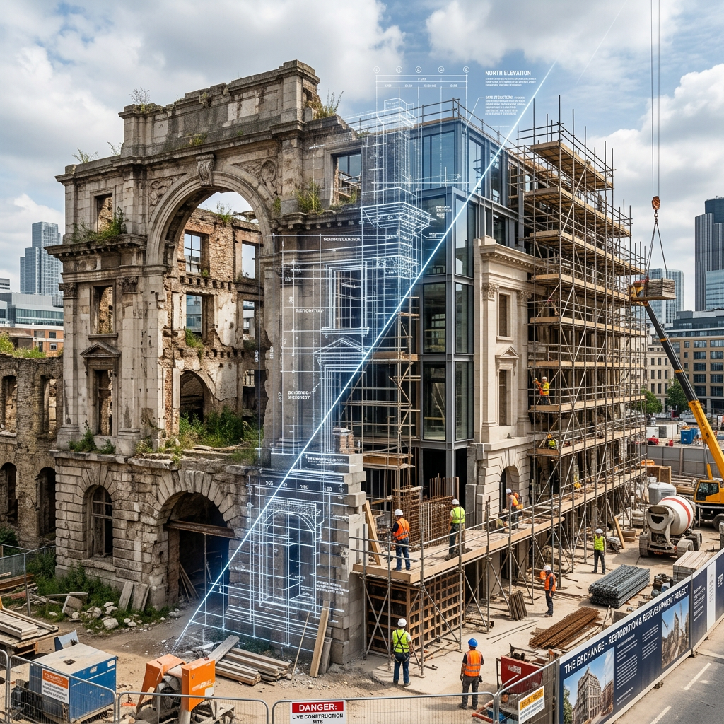 Rubble Economics: How War Dismantles the Construction and Real Estate Sector