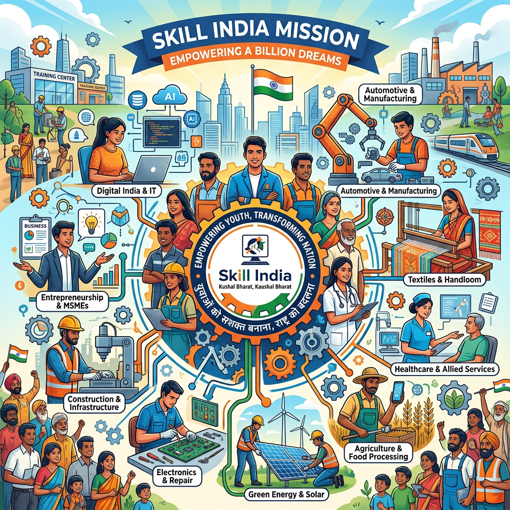 Counting Certificates, Not Jobs: Measuring a Decade of Skill India