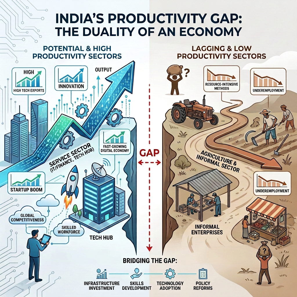 Why Isn't India More Productive? Lessons from Top Global Economies : Tatvita Analysts